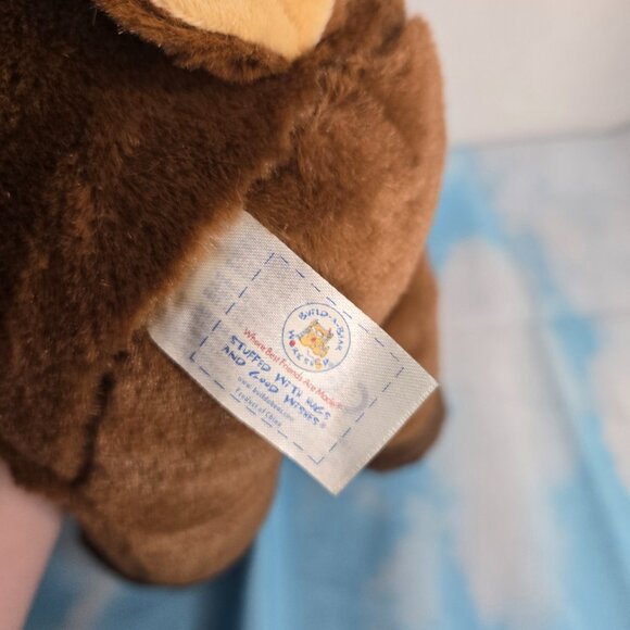 Build A Bear Hal Moose 12" Plush Stuffed Animal Small Reindeer Moose W/ Tag - Picture 4 of 5